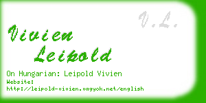 vivien leipold business card